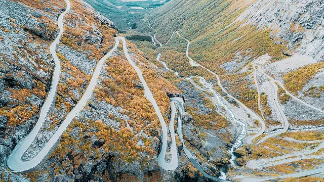 Trollstigen-Norsko